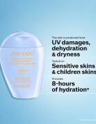 Shiseido Expert Sun Protector Lotion Sensitive SPF50+ защитно мляко за чувствителна кожа SPF 50+ 150 мл.