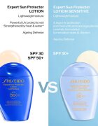 Shiseido Expert Sun Protector Lotion Sensitive SPF50+ защитно мляко за чувствителна кожа SPF 50+ 150 мл.
