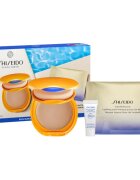 Shiseido Expert Sun Protector Tanning Compact Foundation SPF10 подаръчен комплект за жени цвят Honey
