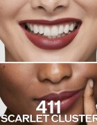 Shiseido Makeup Technosatin gel lipstick сатенено червило цвят 411 Scarlet Cluster 4 гр.