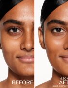 Shiseido Revitalessence Skin Glow Foundation лек фон дьо тен с озаряващ ефект SPF 30 цвят Cedar 30 мл.