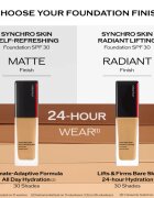 Shiseido Synchro Skin Radiant Lifting Foundation Advanced озаряващ лифтинг грим SPF 30 цвят 320 Pine 30 мл.