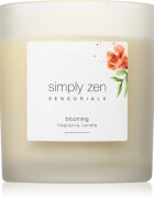 Simply Zen Sensorials Blooming Fragrance Candle ароматна свещ 120 гр.