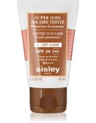 Sisley Super Soin Solaire Teinté защитен тониращ крем за лице SPF 30 цвят 4 Deep Amber 40 мл.