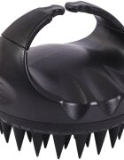 Sister Young Aura Shampoo Brush четка за масаж за коса и скалп Black 1 бр.