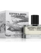 Sister's Aroma Car Perfume Tonka + Wood aроматизатор за автомобил 60 мл.
