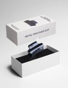 Sister's Aroma Metal Hair Clip Maxi щипка за коса боя Dark Blue 1 бр.