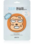 Skin79 Animal For Dry Monkey платнена маска с силно хидратиращ и подхранващ ефект 23 гр.