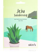 Skin79 Jeju Sandorong Jeju Aloe успокояваща платнена маска с хидратиращ ефект 33 мл.