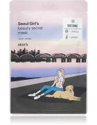 Skin79 Seoul Girl's Beauty Secret платнена маска с успокояващ ефект 20 гр.