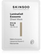 SKINSOO LuminaCell Exosome Sheet Mask озаряваща платнена маска 22 гр.