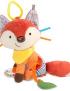 Skip Hop Bandana Buddies Fox играчка за подреждане с гризалка за деца от раждането им 0m+ 1 бр.