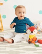 Skip Hop Bandana Buddies Fox играчка за подреждане с гризалка за деца от раждането им 0m+ 1 бр.