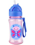 Skip Hop Zoo Tritan шише със сламка Butterfly 12m+ 1 бр.