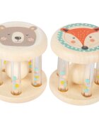 Small foot by Legler Rattle Animals Pastel дрънкалка със сачми 2 бр.