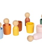 Small foot Montessori комплект играчки от дърво 12m+ 12 бр.