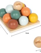 Small foot Montessori Sorting Game with Balls игра за сортиране 12m+ 15 бр.