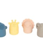 Small foot Silicone Bath Toy Set играчка за вода 12m+ 4 бр.