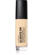 Smashbox Always On Skin Balancing Foundation дълготраен фон дьо тен цвят F20W - LEVEL-TWO FAIR WITH A WARM UNDERTONE 30 мл.