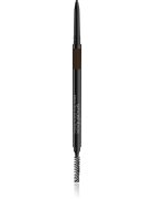 Smashbox Brow Tech Matte Pencil автоматичен молив за вежди с четка цвят Dark Brown 0.09 гр.