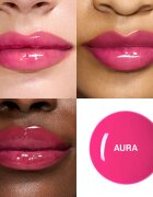 Smashbox Halo Plump + Glow Lip Gloss хидратиращ блясък за устни за обем на устните цвят Aura 4.6 мл.