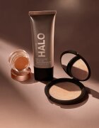 Smashbox x Becca Shimmering Skin Perfector Pressed Highlighter Mini озарител цвят Sparkling Wine Pop 25 гр.
