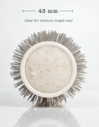 So Eco Ceramic Round Brush Medium кръгла четка за коса 43mm 1 бр.