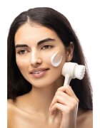 So Eco Facial Cleansing Brush двустранна почистваща четка за лице с дръжка подлежаща на компостиране 1 бр.