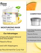 so!flow Curly Hair Nourishing Mask подхранваща маска за къдрава коса 400 мл.