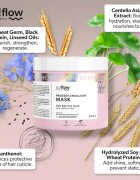so!flow High Porosity Hair Protein-Emollient Mask подсилваща маска за крехка и стресирана коса 400 мл.