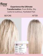 so!flow High Porosity Hair Protein-Emollient Mask подсилваща маска за крехка и стресирана коса 400 мл.