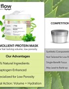 so!flow Low Porosity Hair Protein-Emollient Mask маска за коса без обем 400 мл.