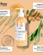 so!flow Medium Porosity Hair Protein-Emollient Conditioner хидратиращ и изглаждащ балсам против цъфтене 400 мл.