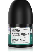 so!flow Men Antiperspirant рол- он против изпотяване за мъже Tobacco extract scent of Lime with Rosemary 50 мл.