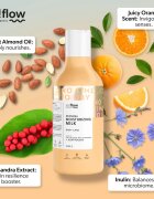 so!flow Sensual Moisturizing Shower Milk тоалетно мляко за тяло Orange With Cardamom 400 мл.