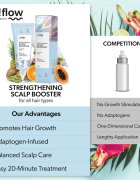 so!flow Strenghtening Scalp Booster укрепващ серум за растеж на косата и укрепване от корените 100 мл.