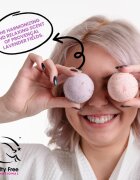 Soaphoria Lavender Fields Fizzy Bath Bomb бластер за вана с регенериращ ефект 85 гр.