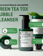 Some By Mi Bye Bye Blackhead 30 Days Miracle Green Tea Tox Bubble Cleanser активно почистваща пяна против черни точки 120 гр.