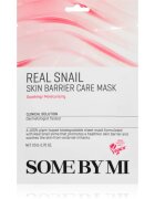Some By Mi Clinical Solution Snail Skin Barrier Care Mask подсилваща платнена маска за регенерация и възстановяване на кожата 20 гр.