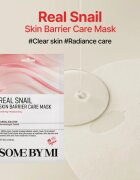 Some By Mi Clinical Solution Snail Skin Barrier Care Mask подсилваща платнена маска за регенерация и възстановяване на кожата 20 гр.