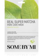 Some By Mi Clinical Solution Super Matcha Pore Care Mask подхранваща платнена маска за стягане на порите и матов ефект 20 гр.