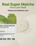Some By Mi Clinical Solution Super Matcha Pore Care Mask подхранваща платнена маска за стягане на порите и матов ефект 20 гр.