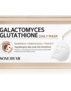 Some By Mi Galactomyces Glutathione Daily Mask Pack озаряваща платнена маска големи опаковки 30 бр.