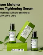 Some By Mi Super Matcha Pore Tightening Serum успокояващ серум против мазна кожа и разширени пори 50 мл.