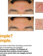 Some By Mi V10 Hyal Air Fit Sunscreen лек защитен крем за лице SPF 50+ 50 мл.