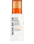 Some By Mi V10 Hyal Antioxidant Sunscreen интензивен успокояващ и защитен крем SPF 50+ 40 мл.