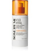 Some By Mi V10 Hyal Hydra Capsule Sunscreen защитен крем за чувствителна и нетолерантна кожа на лицето SPF 50+ 40 мл.