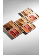 SOSU Cosmetics Complete Canvas Complexion Palette мултифункционална палитра за лице цвят Dark 26.4 гр.