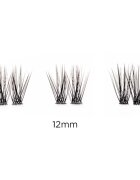 SOSU Cosmetics Hidden Agenda Undetectable Lashes лепящи снопчета мигли без възли 12 mm