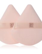 SOSU Cosmetics Powder Puff велурен тампон за пудра 2 бр.